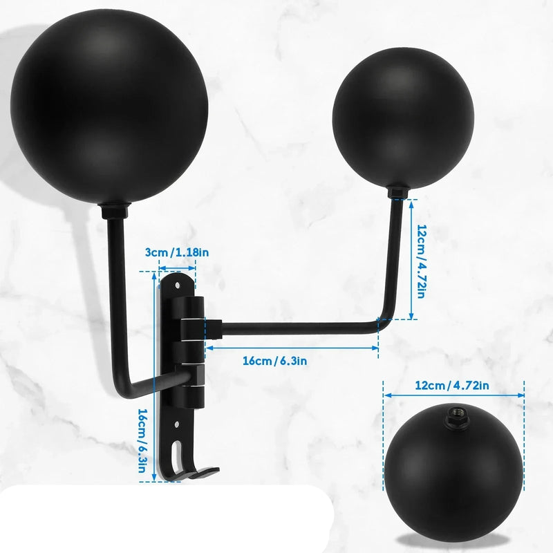 Suporte Duplo para Capacetes 180 °