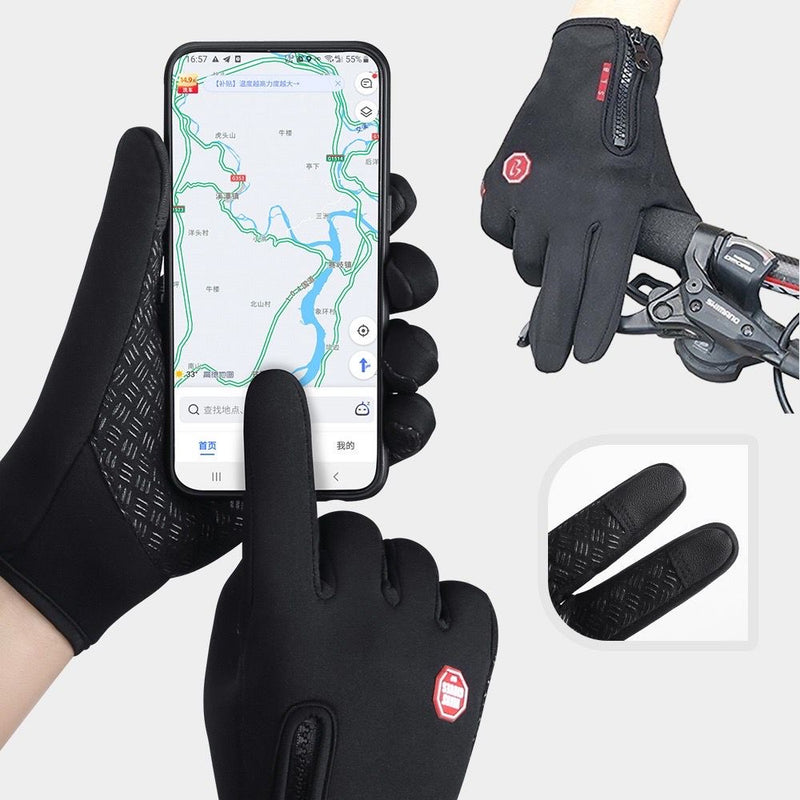 Luva Moto ou Bike Térmica Touch-Screen Unissex